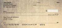 Grunge Personal Checks
