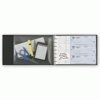 7 Ring Binder for 3-On-A-Page Checks