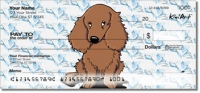 Longhaired Dachshund Personal Checks