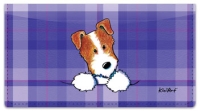 Jack Russell Terrier Checkbook Cover Accessories