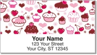 Cupcake Shoppe Address Labels Accessories