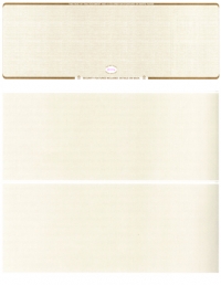 Laser Top Blank Check Stock With 7.5 Voucher - Deluxe/Nebs DLTV820 (Model DLT103)