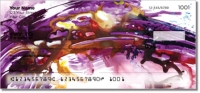 Abstract Personal Checks