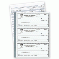 The Secretary Deskbook, 3-On-A-Page Compact Size Checks