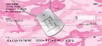 Dog Tag Monogram E Personal Checks