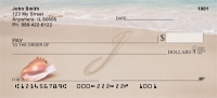 Sand Written Monogram J Personal Checks