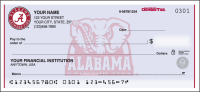 Alabama Logo Collegiate Personal Checks - 1 Box - Singles