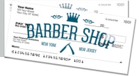 Barber Shop Side Tear Personal Checks