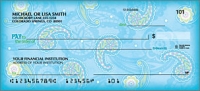 Simply Paisley Pattern Personal Checks - 1 Box