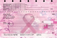 Breast Cancer Top Stub Personal Checks