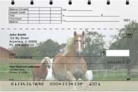 Horses Top Stub Personal Checks