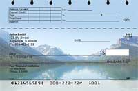 Mountain Lake Reflections Top Stub Checks