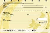 Butterflies Top Stub Personal Checks