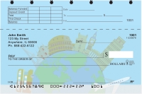 European Travel Top Stub Personal Checks