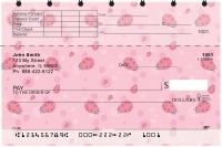 Ladybugs on Parade Top Stub Personal Checks