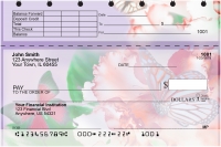 Spring Time Butterflies Top Stub Personal Checks