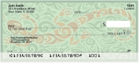 Swirl Art Personal Checks