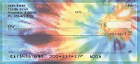 Tie Dye Personal Checks