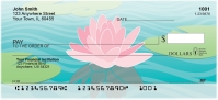 Water Lilies Personal Checks