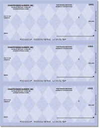 Diamonds Laser Checks Check No Voucher w/o Lines - 1 Box