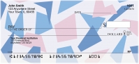 Geometric Pastels Personal Checks