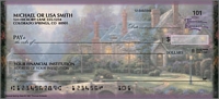 Quiet Escapes by Thomas Kinkade Scenic Personal Checks - 1 Box