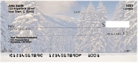 Snowy Woodland Personal Checks