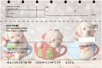 Howling Holidays Top Stub Personal Checks