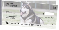 Alaskan Malamute Side Tear Personal Checks