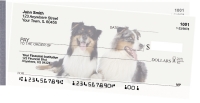 Australian Shepherd Side Tear Personal Checks