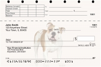 Bulldogs Top Stub Personal Checks