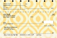 Textile Patterns Top Stub Personal Checks