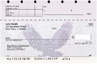 Wildlife Silhouettes Top Stub Personal Checks