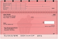 Valentine Treats Top Stub Personal Checks