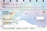 Elegant Sea Turtles Top Stub Personal Checks