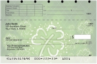 St. Patrick's Day Top Stub Personal Checks