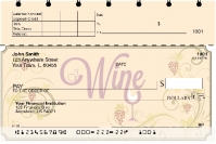 Wine N' Vine Top Stub Personal Checks