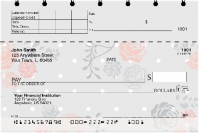 Floral Patterns Top Stub Personal Checks