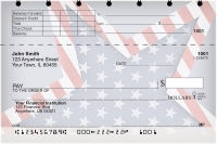 Celebrate Stars and Stripes Top Stub Personal Checks