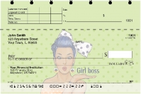 Girl Boss Top Stub Checks