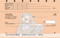 Stewie the Sloth Top Stub Personal Checks