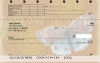 Beautiful Butterflies Top Stub Personal Checks