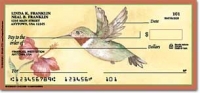 Hummingbirds Animal Personal Checks - 1 Box