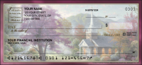 Churches by Thomas Kinkade Scenic Personal Checks - 1 Box