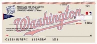 Washington Nationals Sports Personal Checks - 1 Box