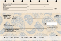 Paisley Paradise Top Stub Checks