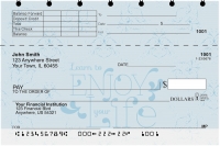 Vintage Sayings Top Stub Personal Checks