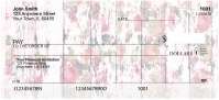 Shabby Chic Flowers Personal Checks