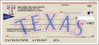 Texas Rangers Sports Personal Checks - 1 Box