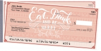 Be Merry Side Tear Personal Checks